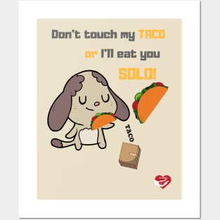 Taco Dog Posters and Art